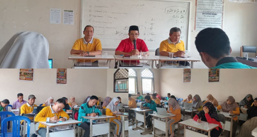MTsN 3 Lombok Barat Gelar Rapat Evaluasi dan Koordinasi Bulanan
