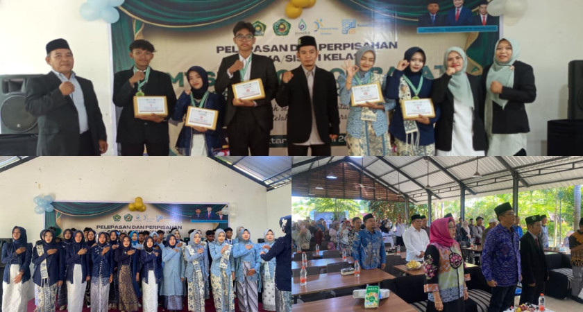 MTsN 3 Lombok Barat Gelar Kegiatan Pelepasan dan Perpisahan Siswa Kelas IX Tahun 2026
