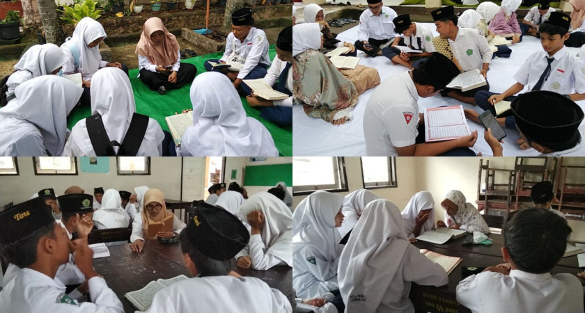 Langkah Menuju Generasi Qur’ani: Tadarus dan Tahsin Warnai Ramadhan di MTsN 3 Lombok Barat