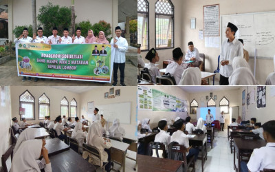 Sinergi Madrasah: MANPK MAN 2 Mataram Laksanakan Sosialisasi di MTsN 3 Lombok Barat