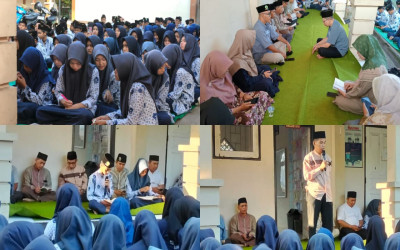 IMTAQ Rutin MTsN 3 Lombok Barat: Kepala Madrasah Tekankan Pentingnya Memperbanyak Amal Ibadah